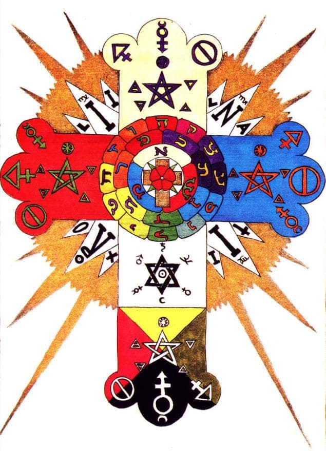 A Golden Dawn e o Símbolo da Rosa e da Cruz