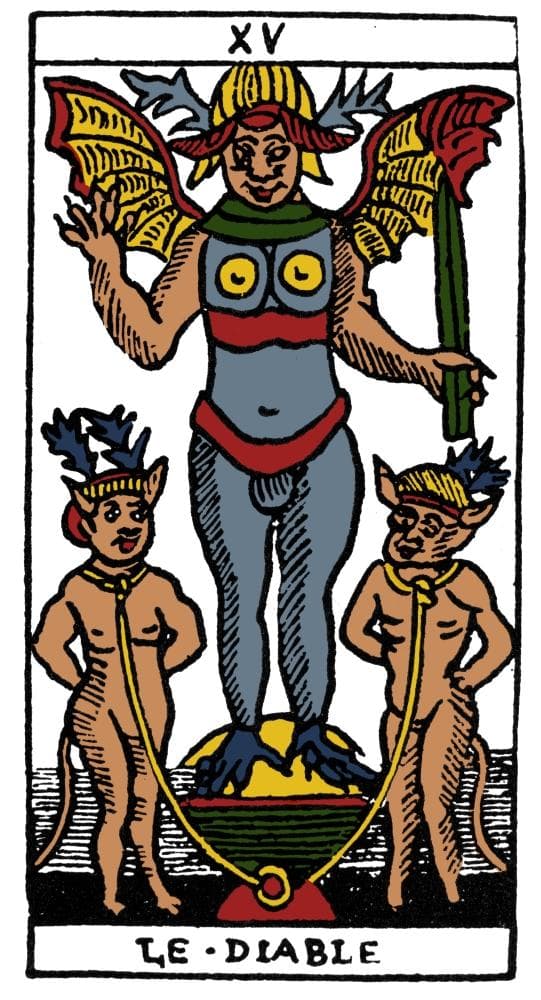 O Arcano do Diabo no Tarô