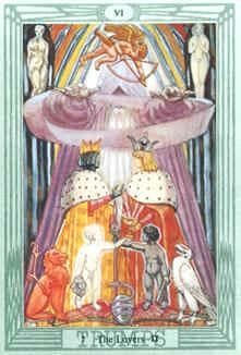 O Simbolismo dos Amantes no Tarot de Thoth