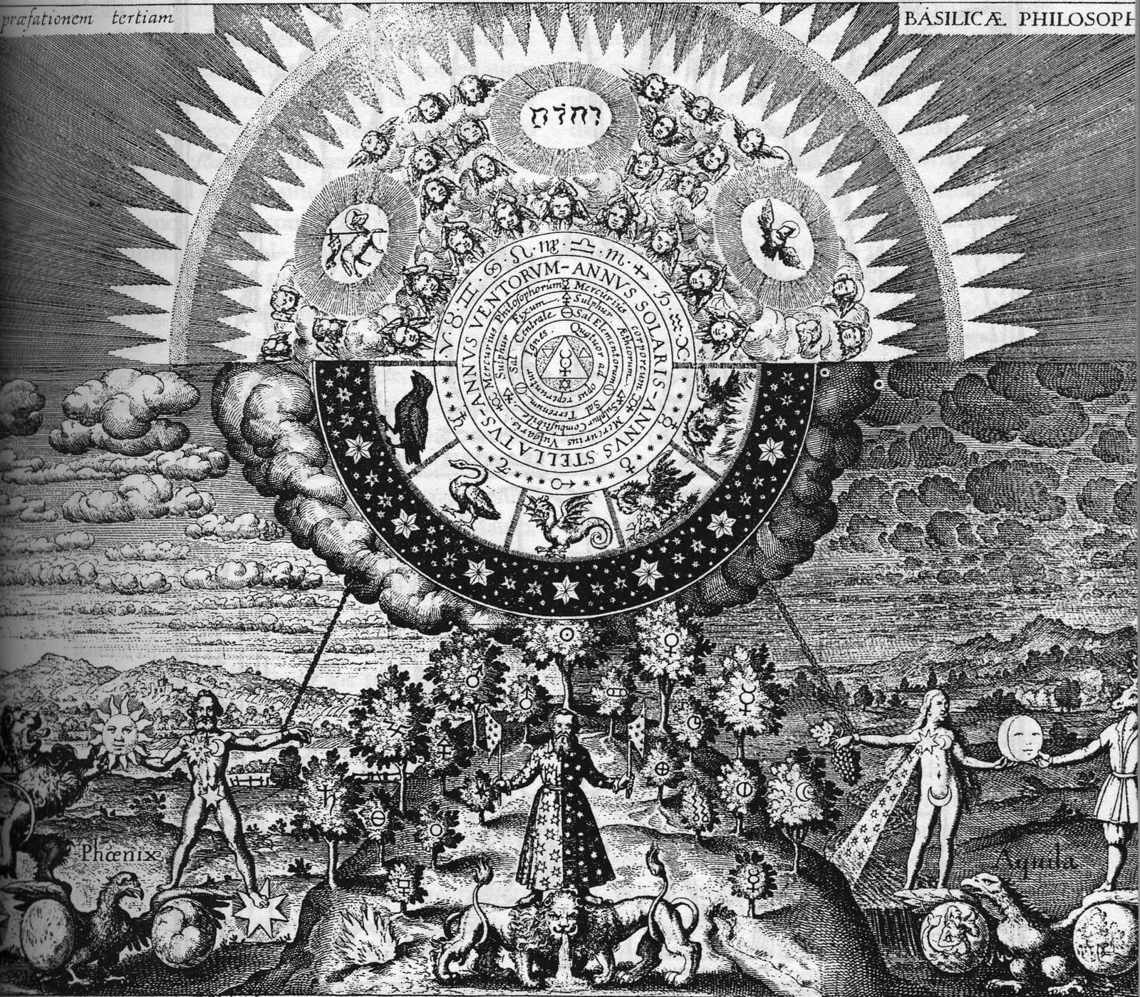 Tabula Smaragdina de Matthieu Merian