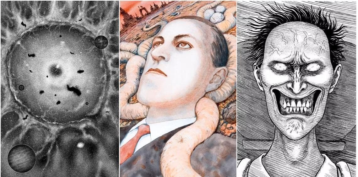10 Histórias de Junji Ito para quem é Fã de Lovecraft