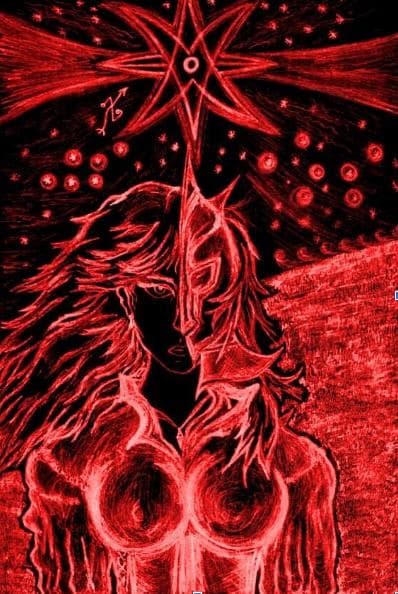 Baphomet como a Mãe do Sangue