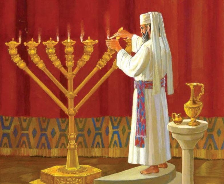 Afinal, qual é o formato correto dos braços da Menorá: curvos ou retos?