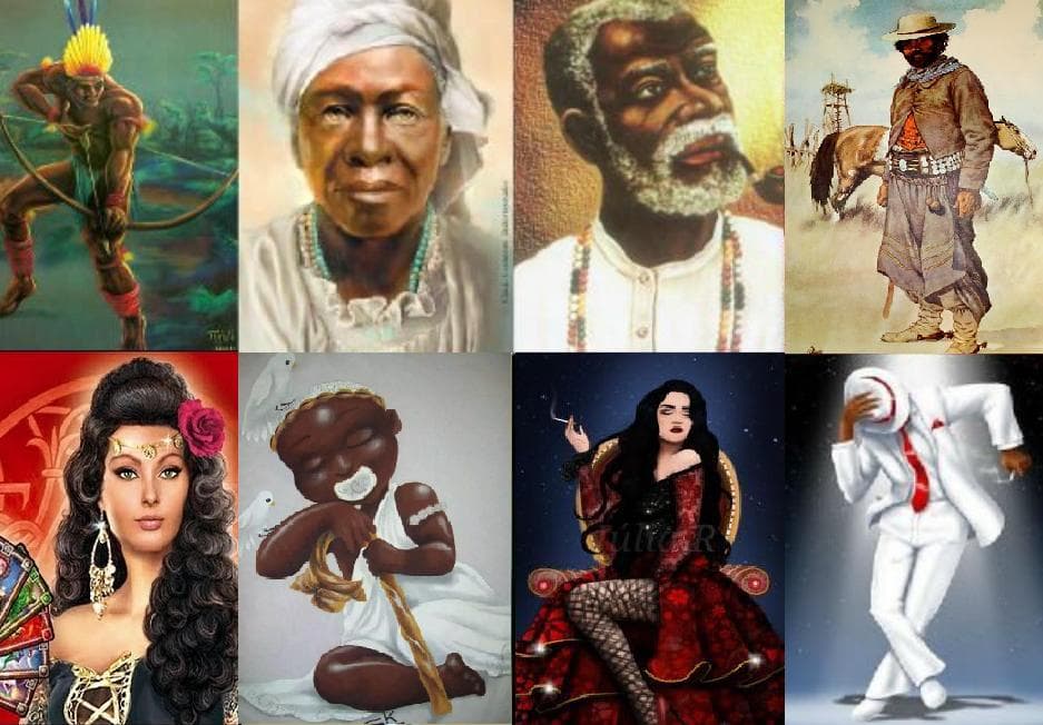 As entidades brasileiras da Umbanda e as faces inconfessas do Brasil